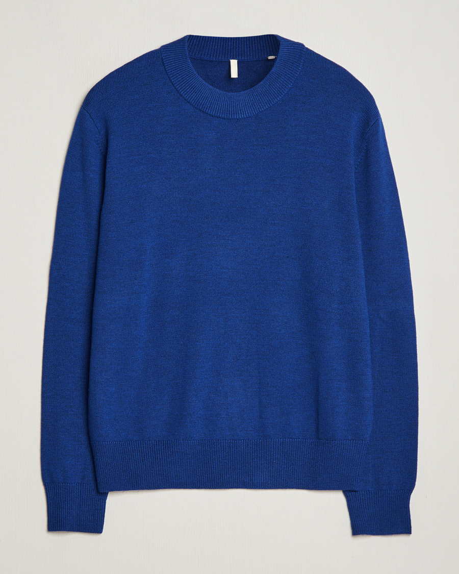 Herren | Pullover | Sunflower | Moon Merino Sweater Blue