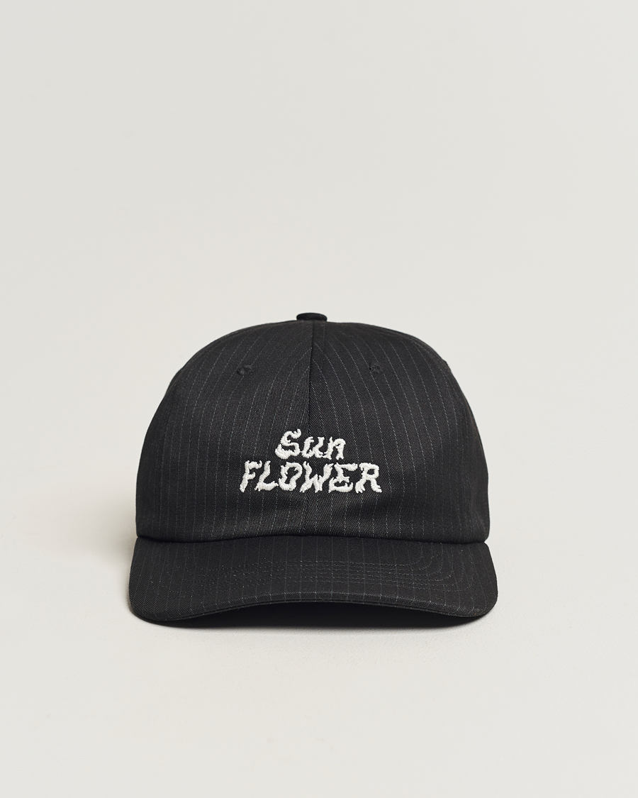 Herren | Sunflower Pinstripe Dad Cap Black | Sunflower | Pinstripe Dad Cap Black