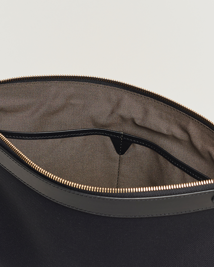 Herren | Mismo M/S Nylon Pouch Large Coal/Black | Mismo | M/S Nylon Pouch Large Coal/Black