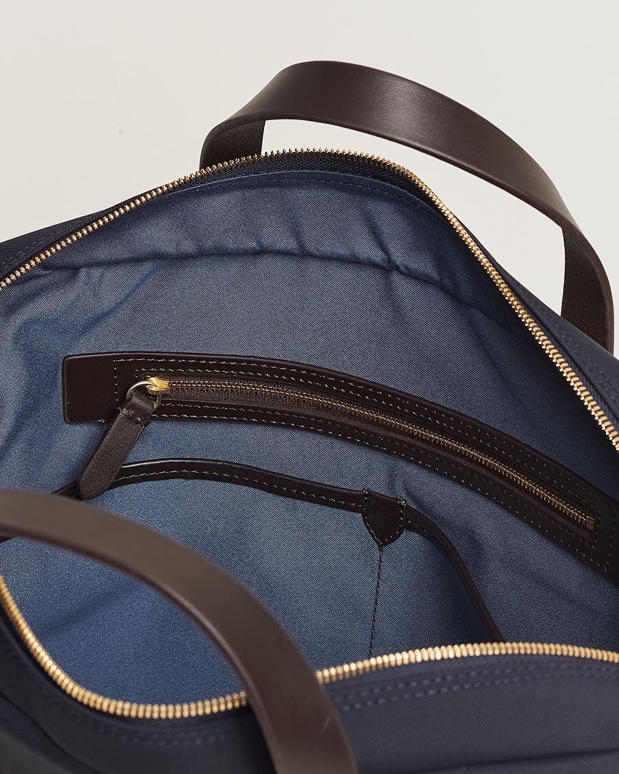Herren | Taschen | Mismo | M/S Aspire Briefcase Navy/Dark Brown