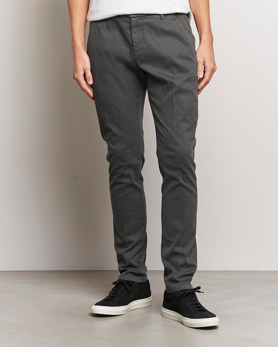 Herren | Hosen | Dondup | Gaubert Chinos Dark Grey