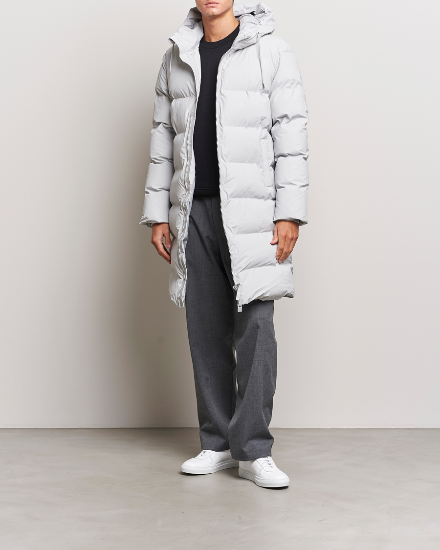 Herren | Jacken | RAINS | Alta Long Puffer Jacket Ash