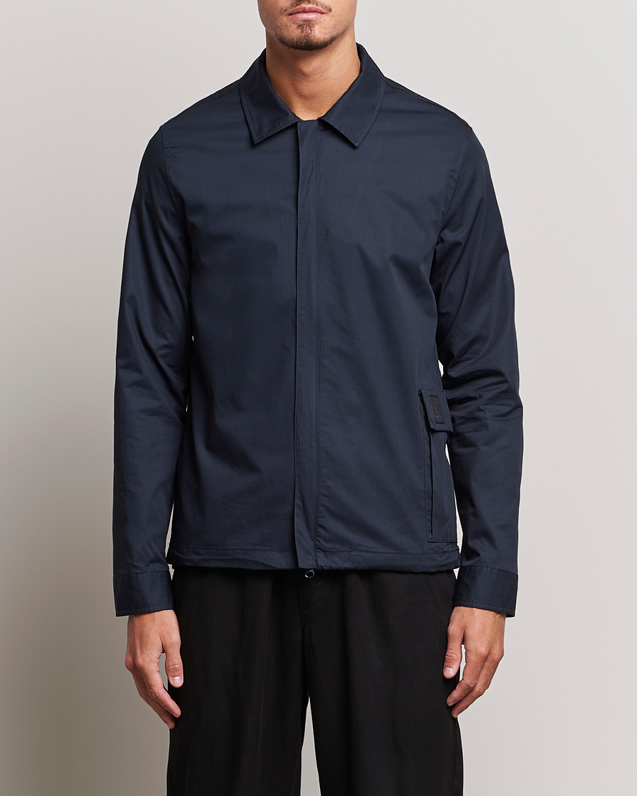 Herren | Hemden | C.P. Company | Metropolis Gabardine PD Overshirt Navy