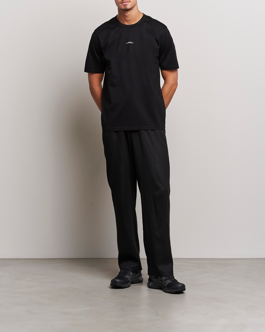 Herren | T-Shirts | C.P. Company | Metropolis Mercerized Jersey T-Shirts Black
