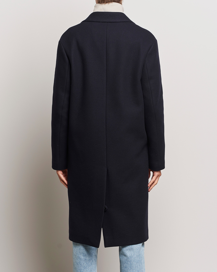 Herren | Jacken | Filippa K | London Wool Coat Navy