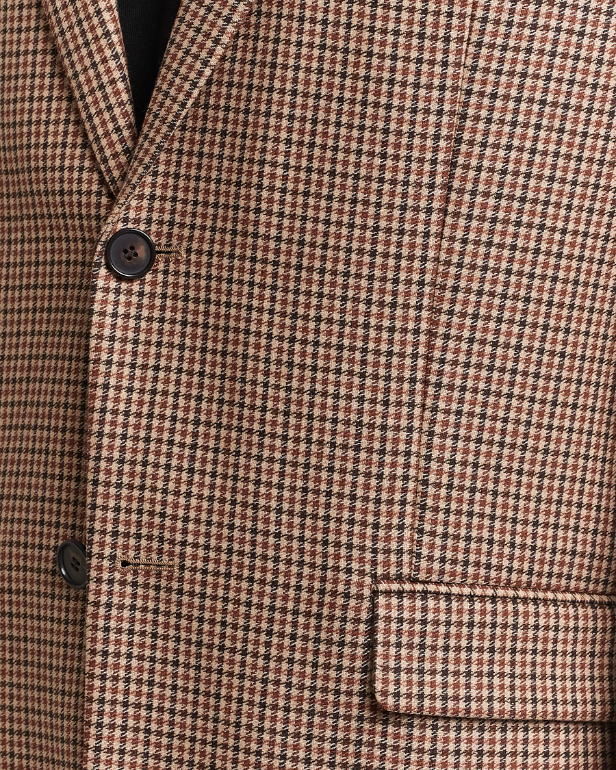 Herren | Sakkos | Filippa K | Wool Checked Blazer Beige/Brown