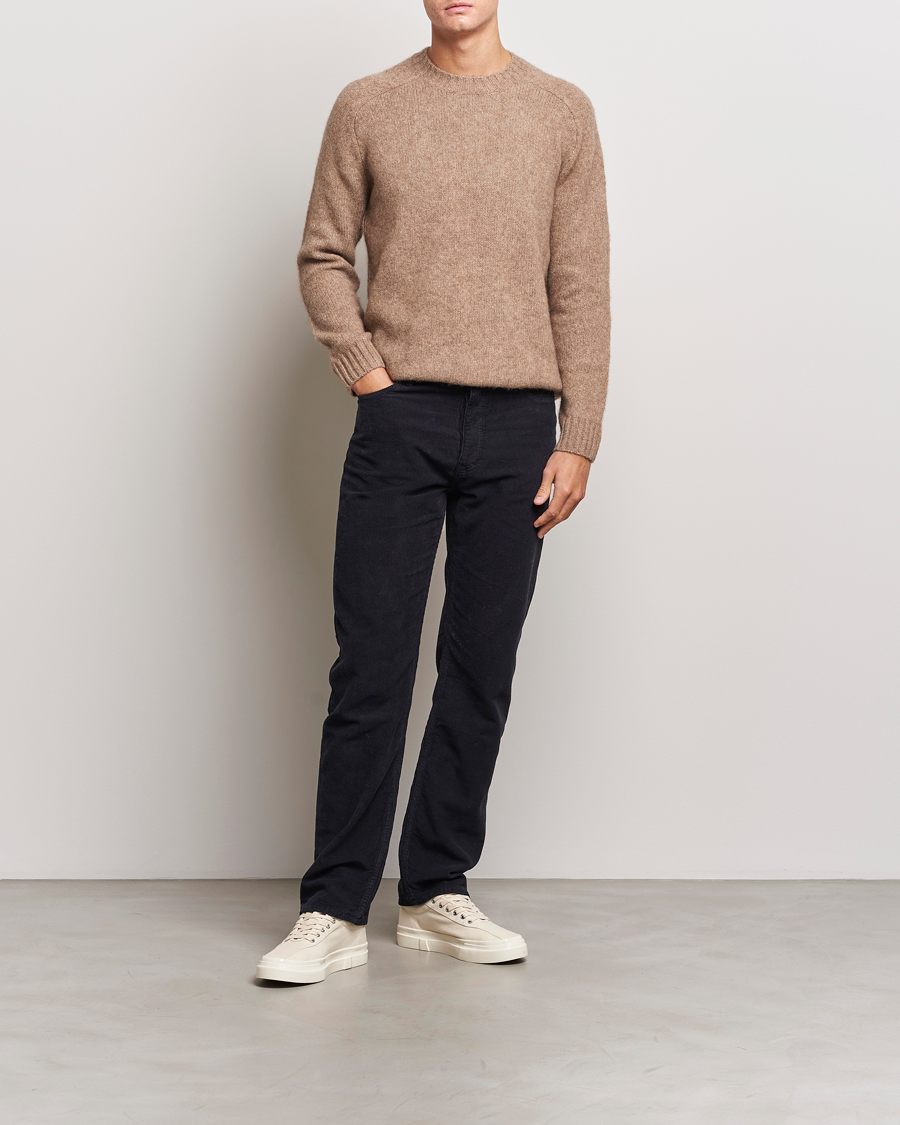 Herren | Hosen | Filippa K | Straight Fit Garment Dyed Corduroy Pants Black