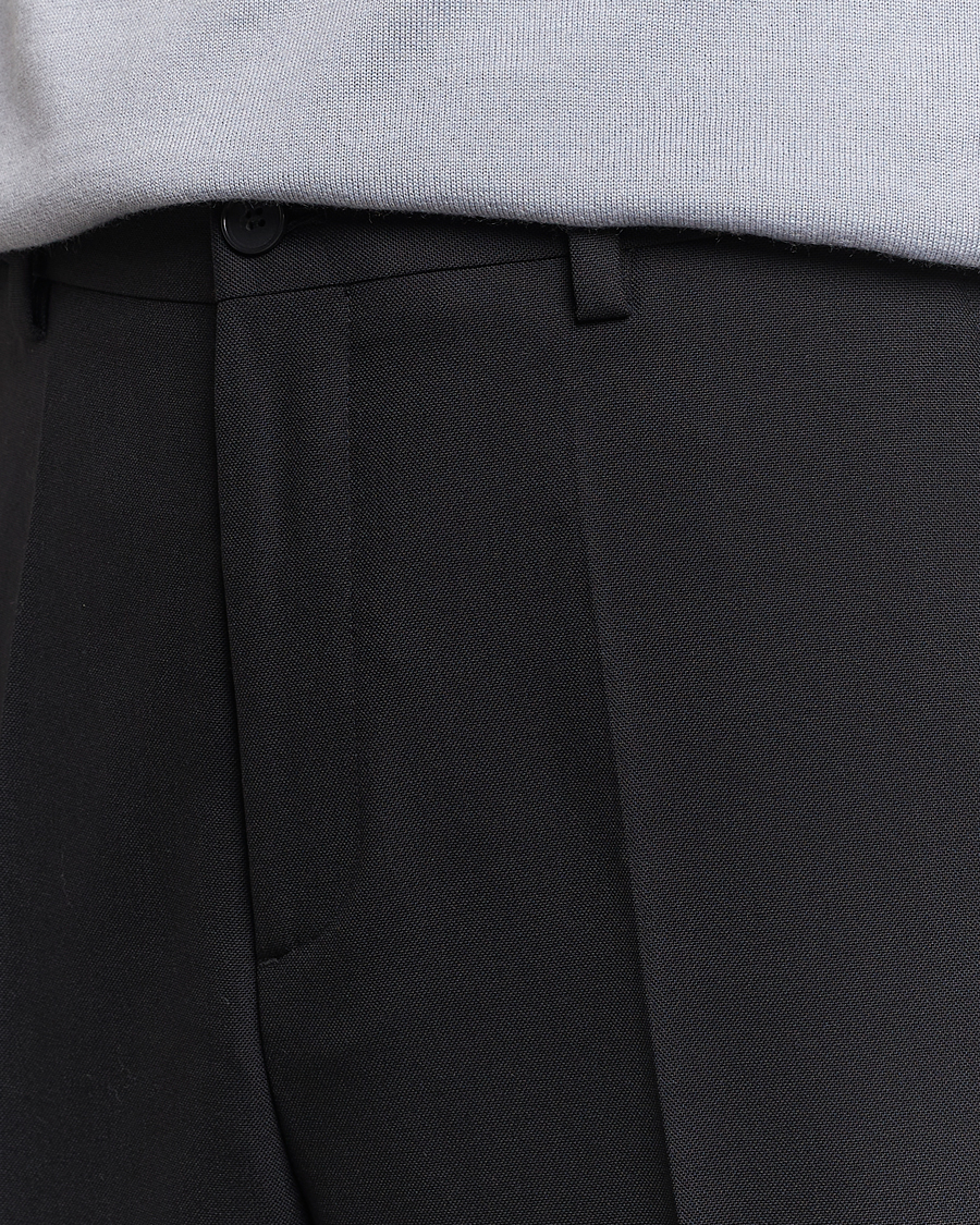 Herren | Hosen | Filippa K | Mateo Wool Trousers Black