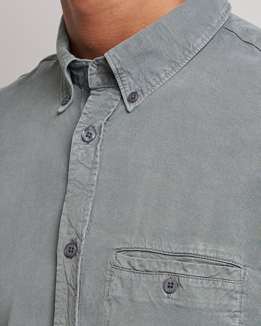 Herren | Hemden | Filippa K | Zachary Tencel Shirt Smoke Green