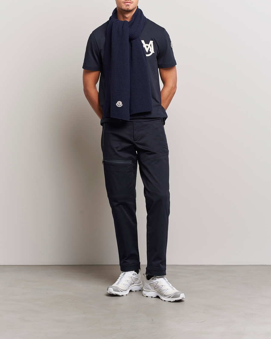 Herren | Hosen | Moncler | Technical Zip Trousers Navy