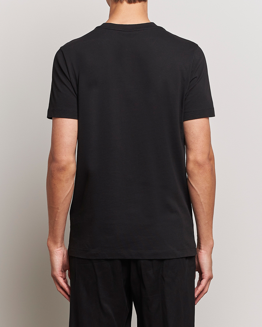 Herren | T-Shirts | Moncler | Lettering Logo T-Shirt Black