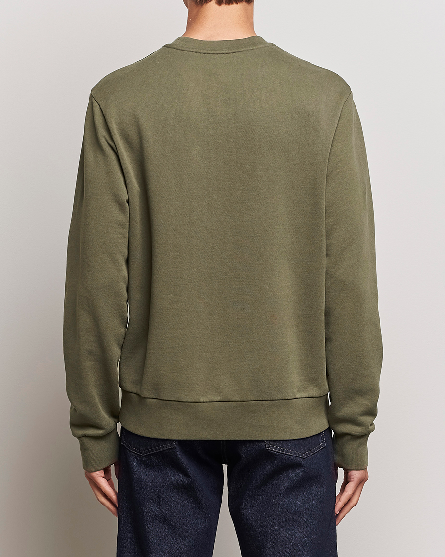 Herren | Pullover | Moncler | Lettering Logo Sweatshirt Olive