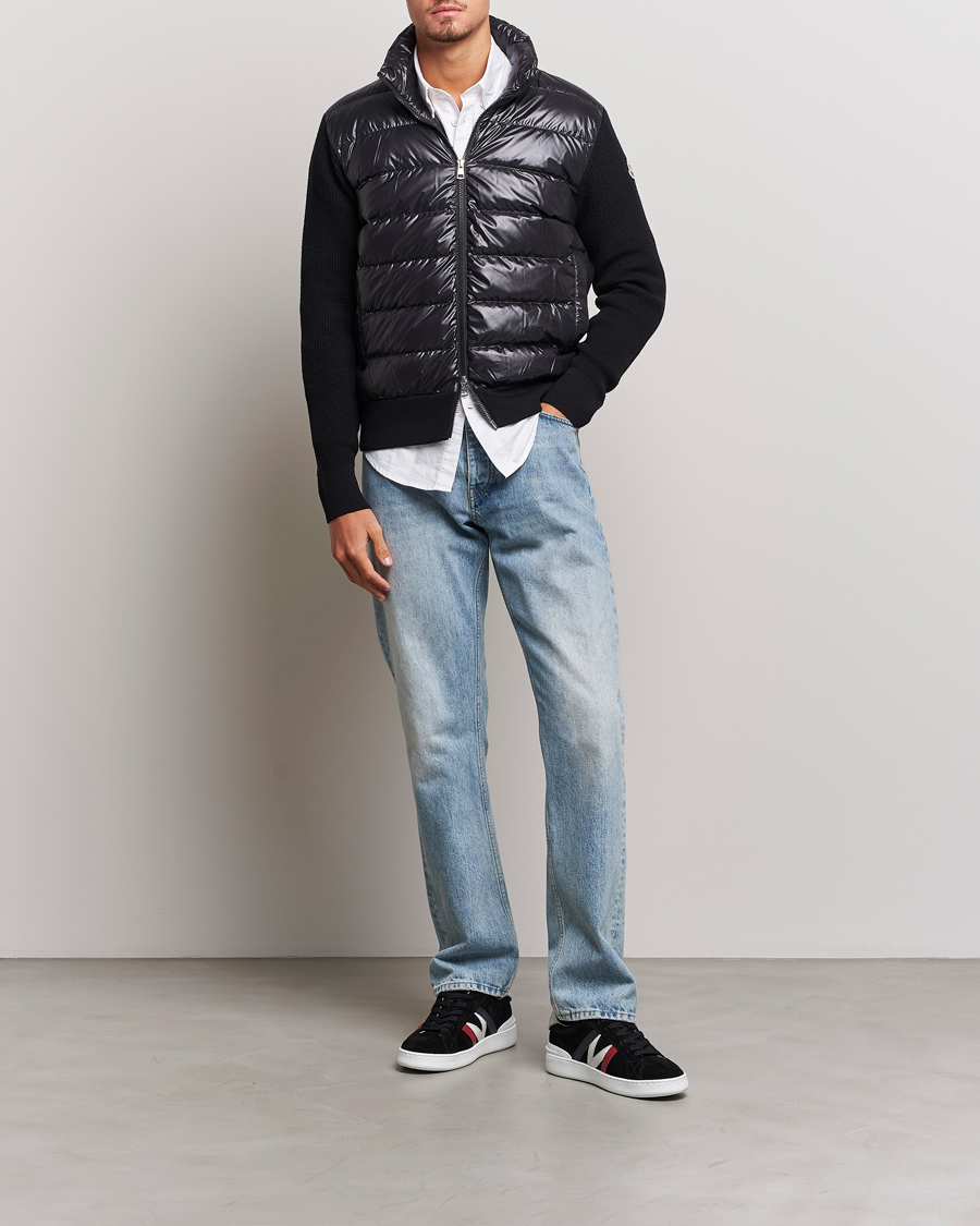 Herren | Pullover | Moncler | Hybrid Zip Cardigan Black