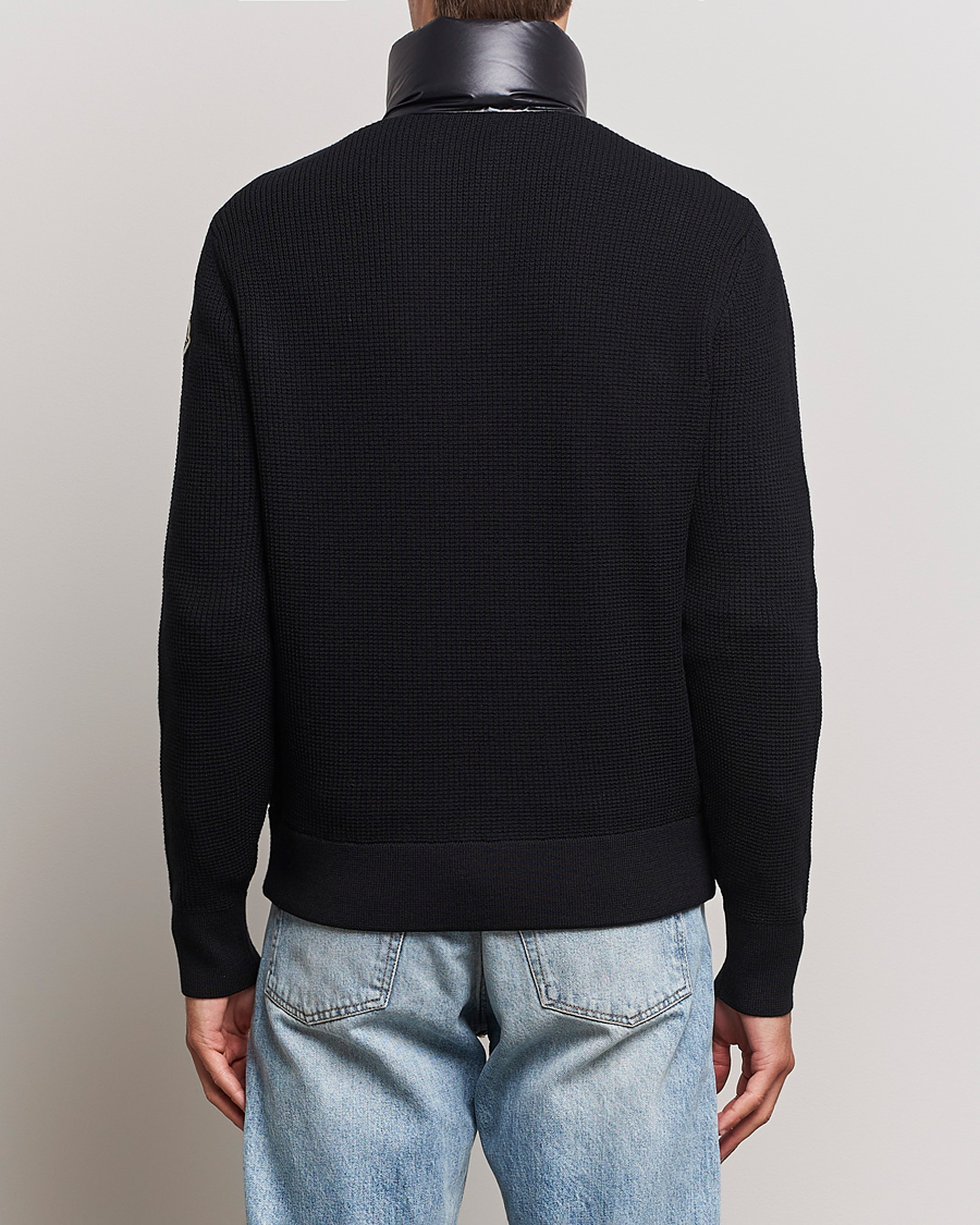 Herren | Pullover | Moncler | Hybrid Zip Cardigan Black