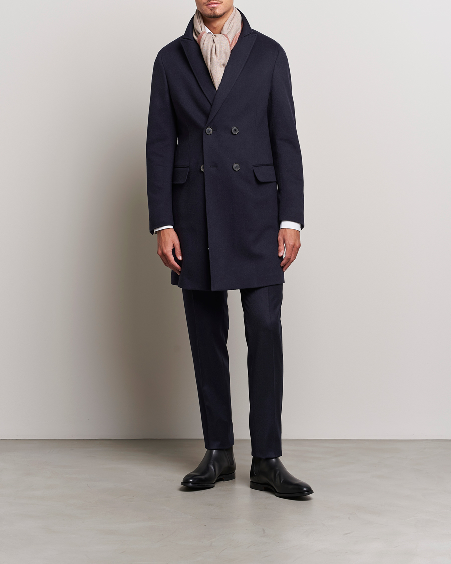 Herren | Jacken | Zegna | Wool/Cashmere Double Breasted Coat Navy