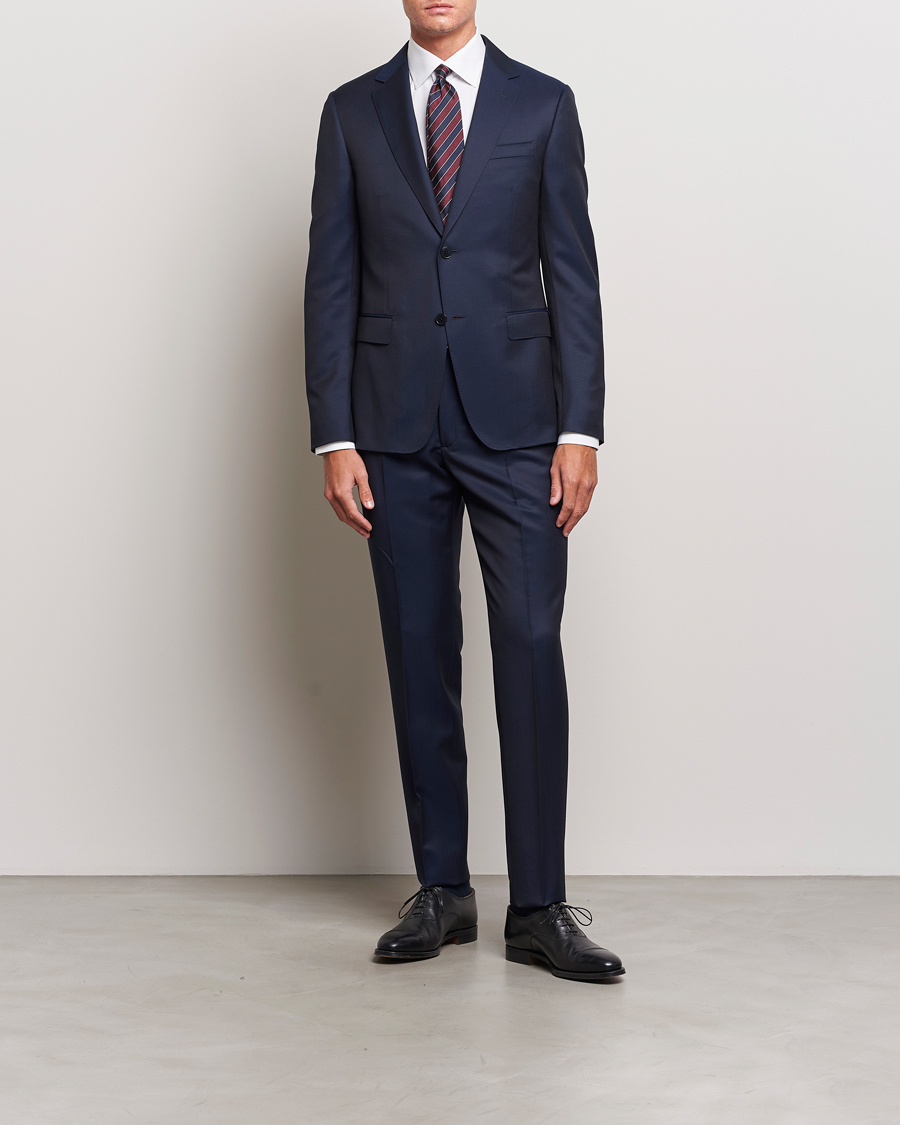Herren | Anzüge | Zegna | Tailored Wool Suit Dark Blue