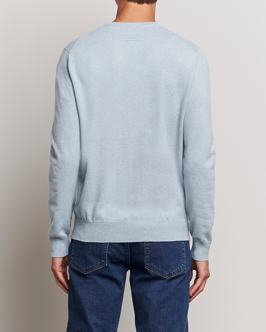 Herren | Pullover | Zegna | Oasi Cashmere Crew Neck Light Blue