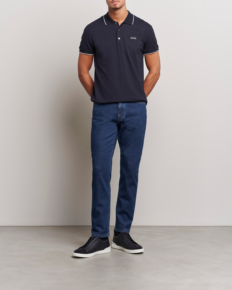 Herren | Jeans | Zegna | 5-Pocket Denim Pants Stone Wash