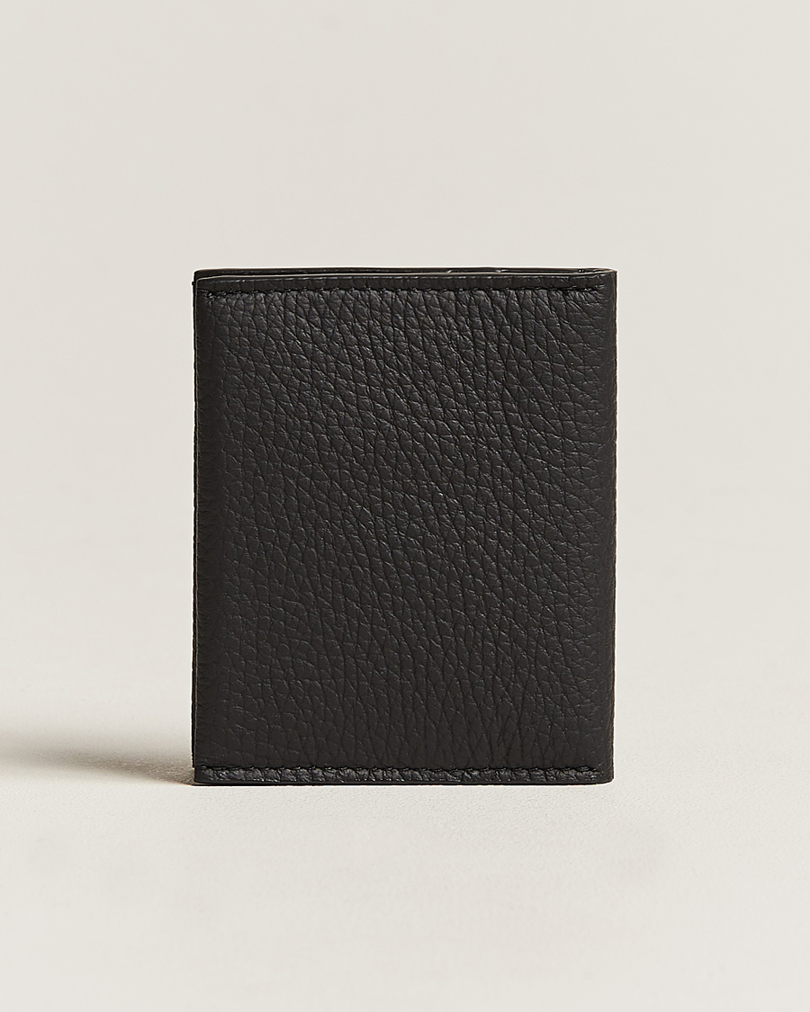 Herren | Zegna Grain Leather Wallet Black | Zegna | Grain Leather Wallet Black