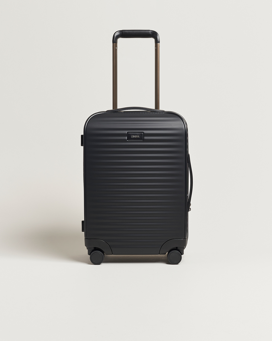 Herren | Zegna Leggerissimo Cabin Trolley Black | Zegna | Leggerissimo Cabin Trolley Black