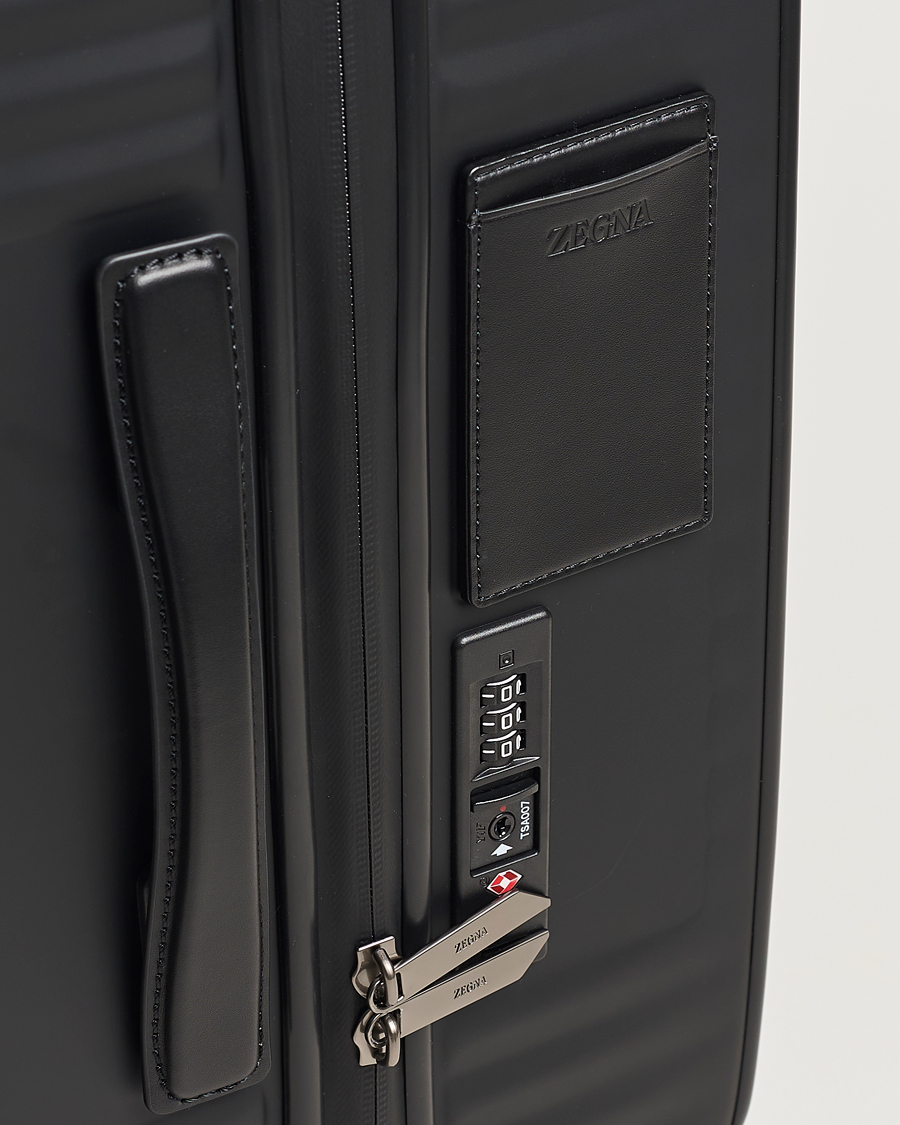 Herren | Zegna Leggerissimo Cabin Trolley Black | Zegna | Leggerissimo Cabin Trolley Black