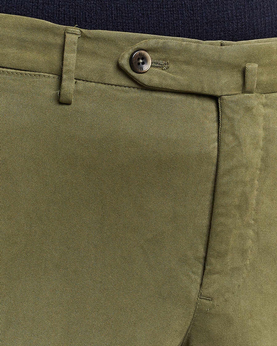 Herren | Hosen | PT01 | Slim Fit Cotton Stretch Chinos Dark Green
