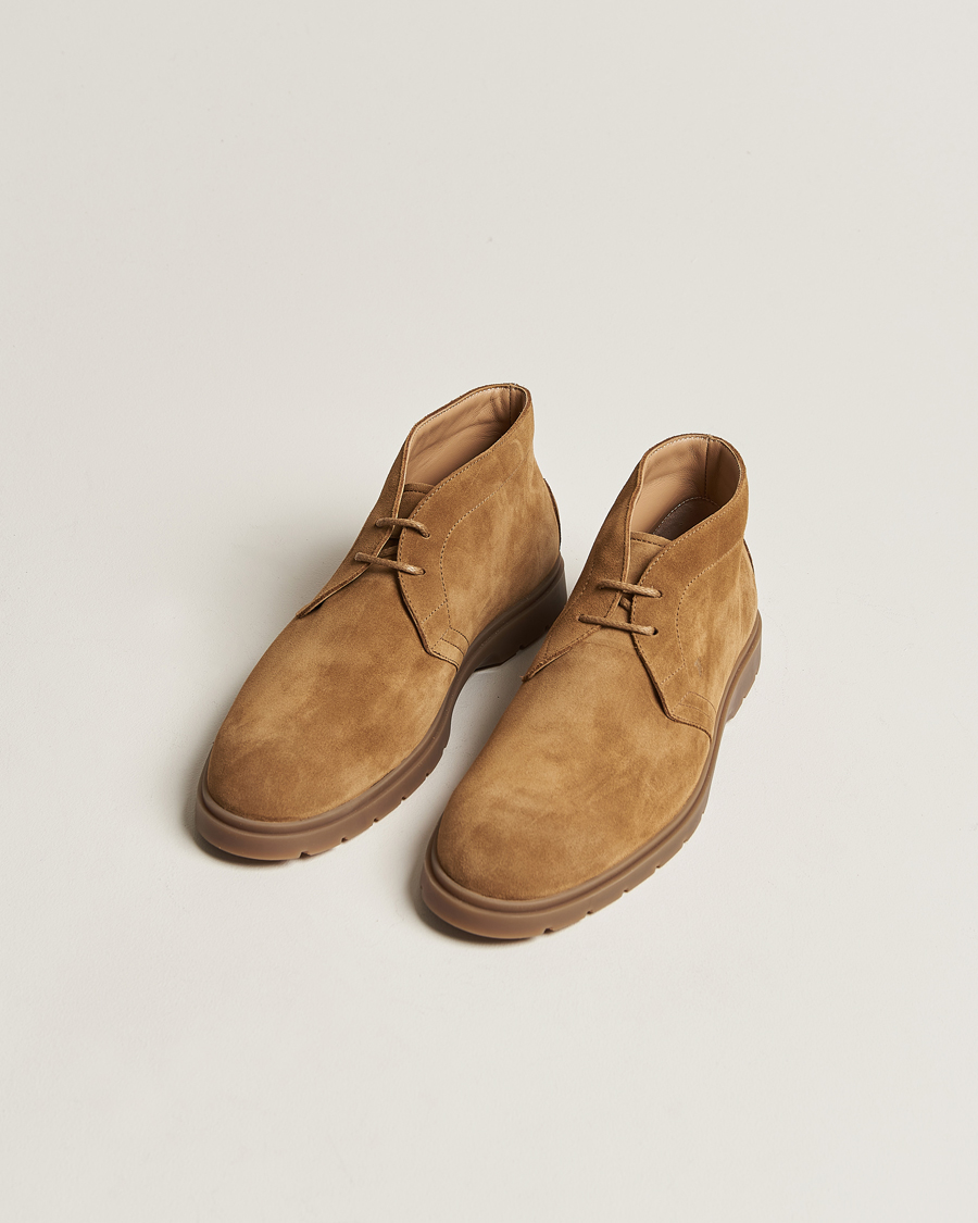 Herren | Tod's Polacchino Chukka Boots Brown Suede | Tod's | Polacchino Chukka Boots Brown Suede