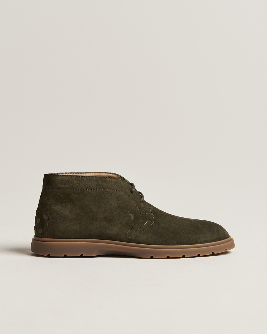 Herren | Tod's Polacchino Chukka Boots Military Suede | Tod's | Polacchino Chukka Boots Military Suede