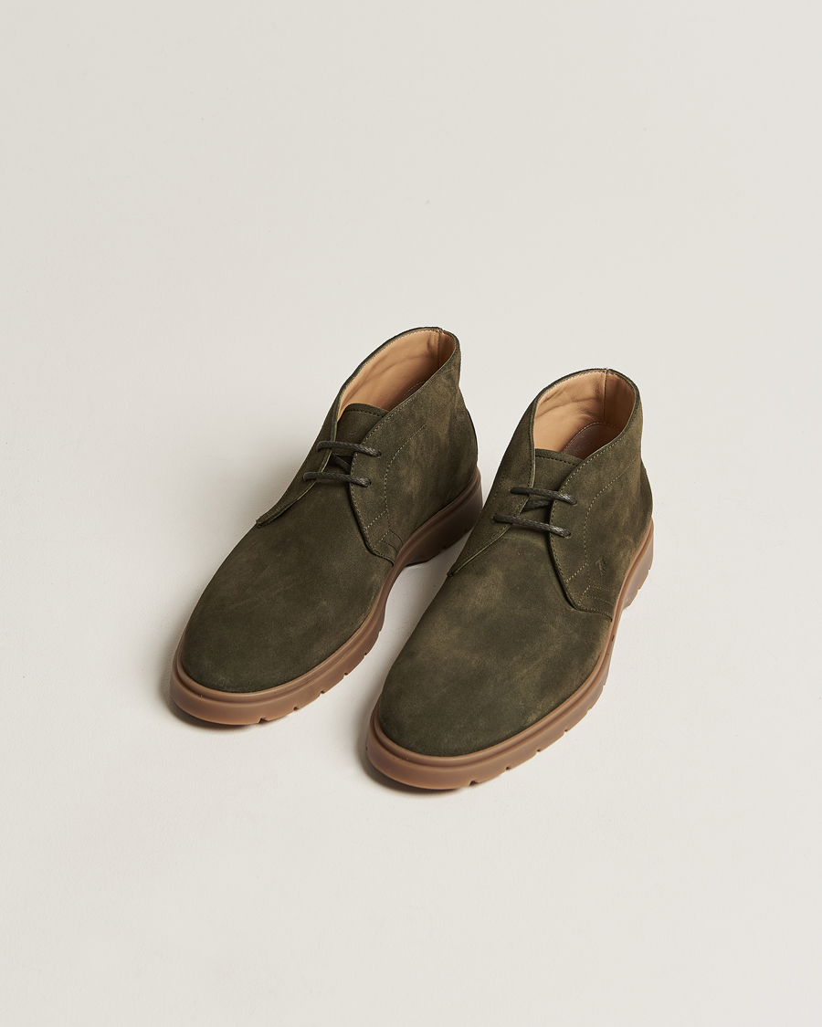 Herren | Tod's Polacchino Chukka Boots Military Suede | Tod's | Polacchino Chukka Boots Military Suede