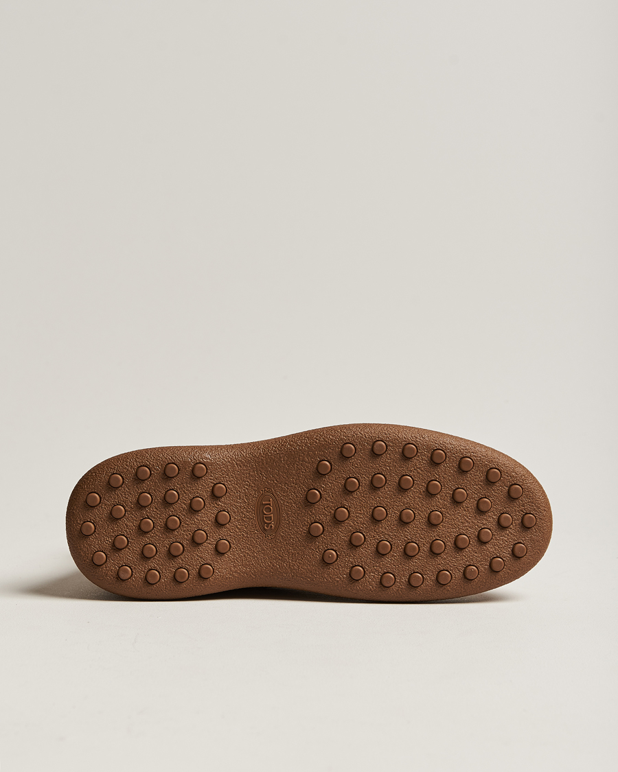 Herren | Tod's Gommino Winter Boots Brown Suede | Tod's | Gommino Winter Boots Brown Suede