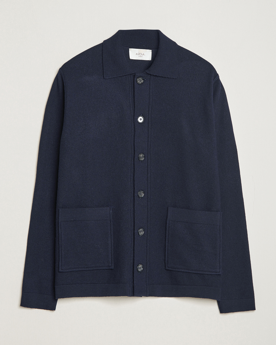 Herren | Pullover | Altea | Wool Chore Jacket Navy