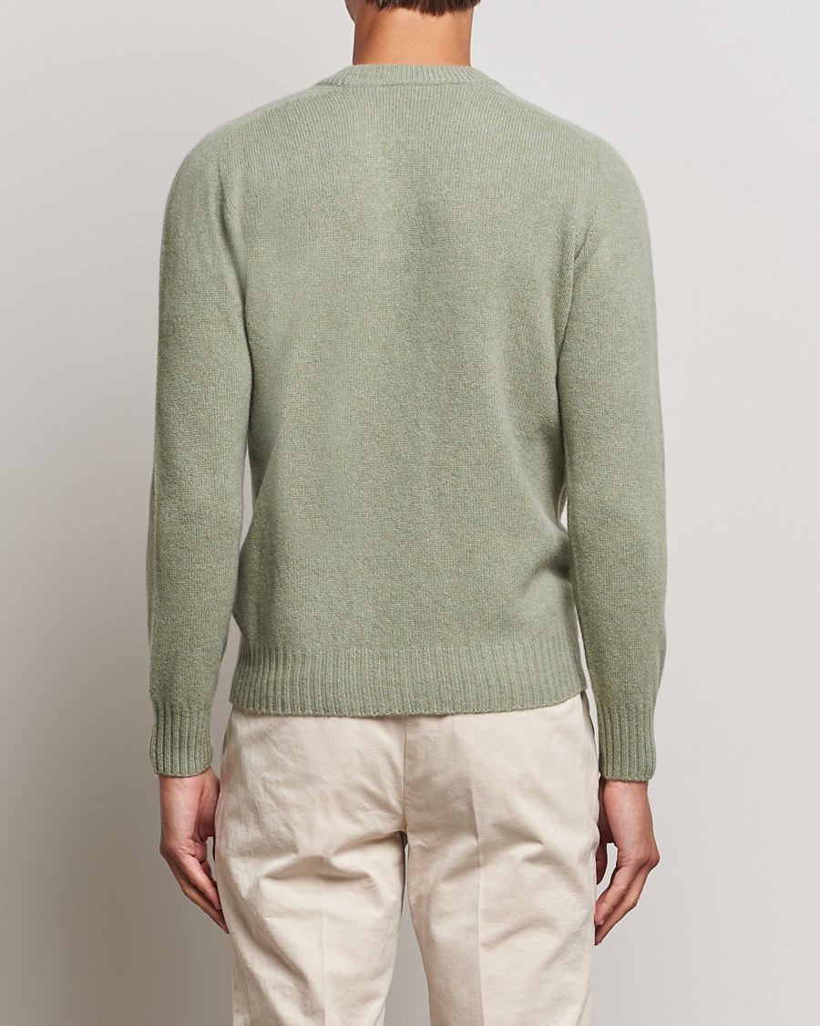 Herren | Pullover | Altea | Wool/Cashmere Crew Neck Pullover Sage