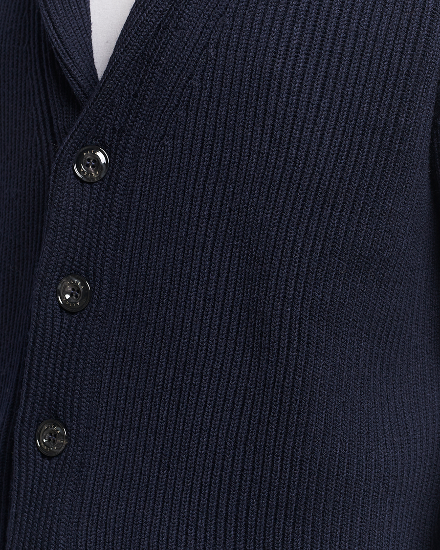 Herren | Pullover | Altea | Shawl Collar Cardigan Navy