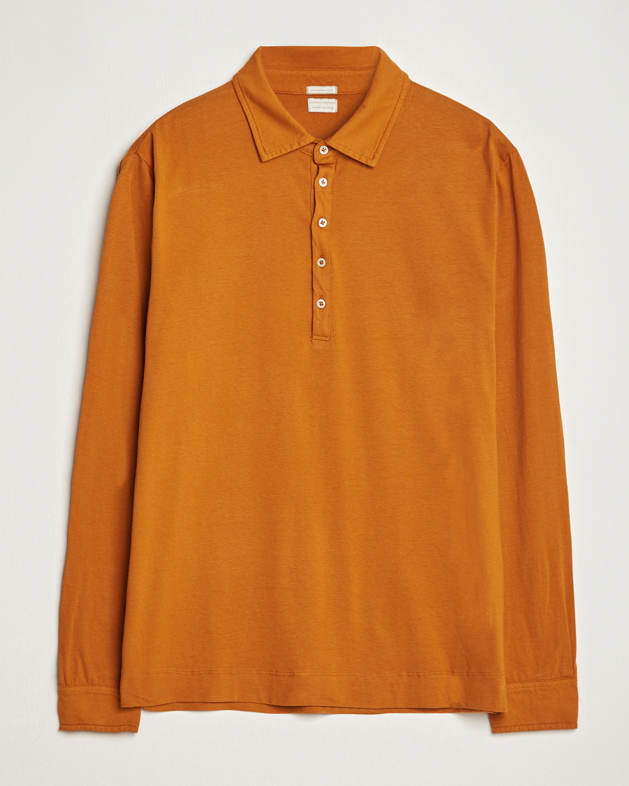 Herren | Pullover | Massimo Alba | Ischia Cotton/Cashmere Polo Brick