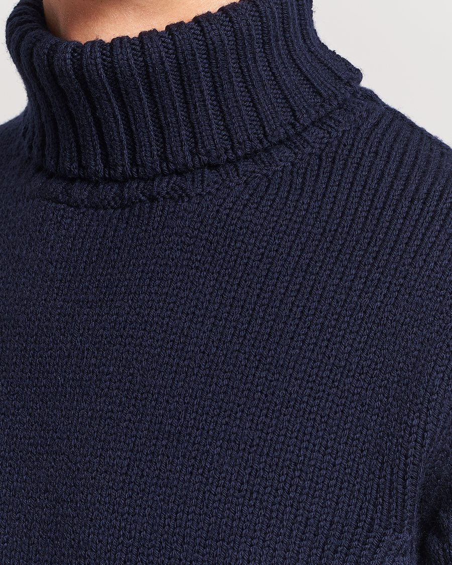 Herren | Pullover | Massimo Alba | Karl Knit Rollneck Navy