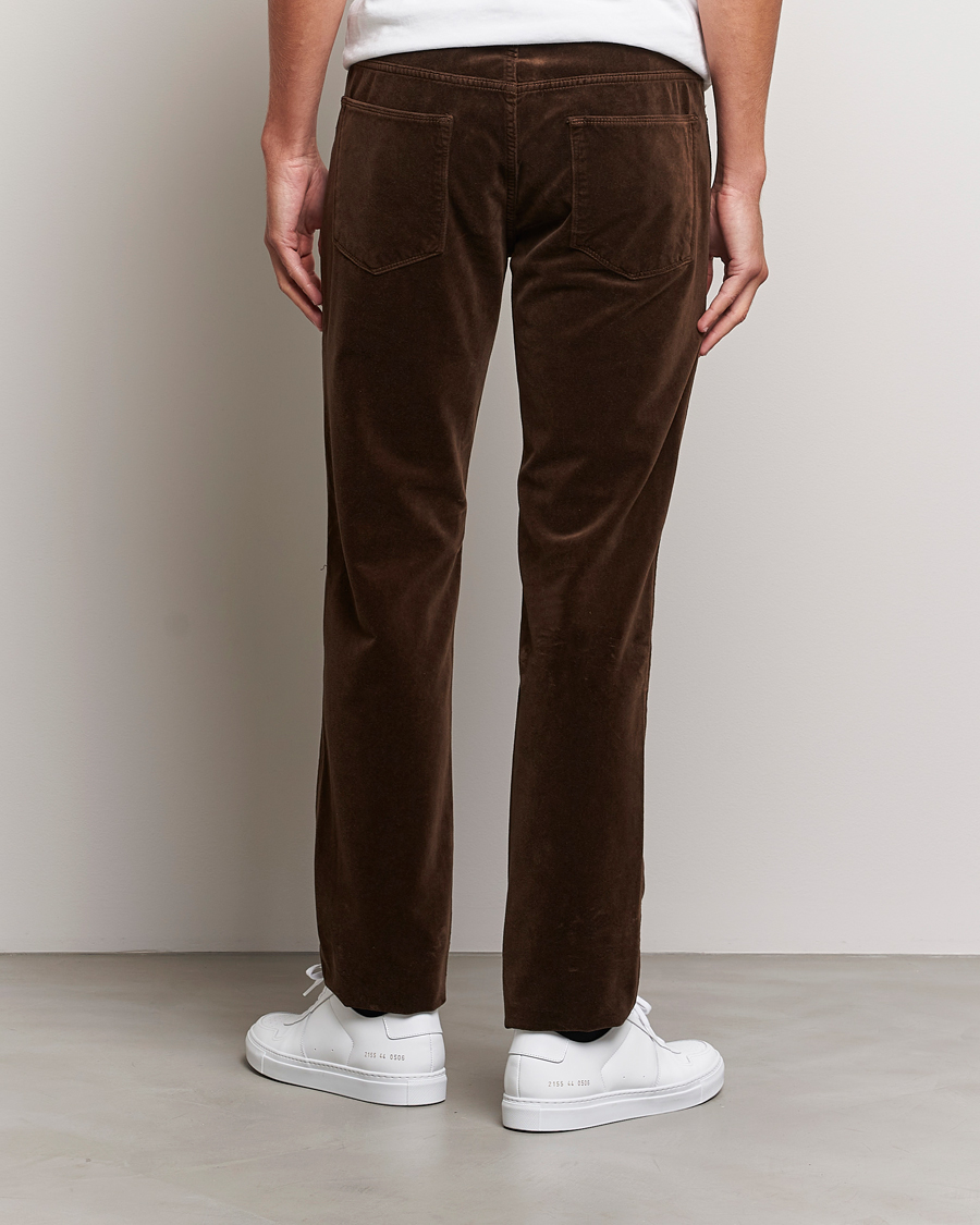 Herren | Hosen | Massimo Alba | Regular Fit Velvet 5-Pocket Pants Chestnut