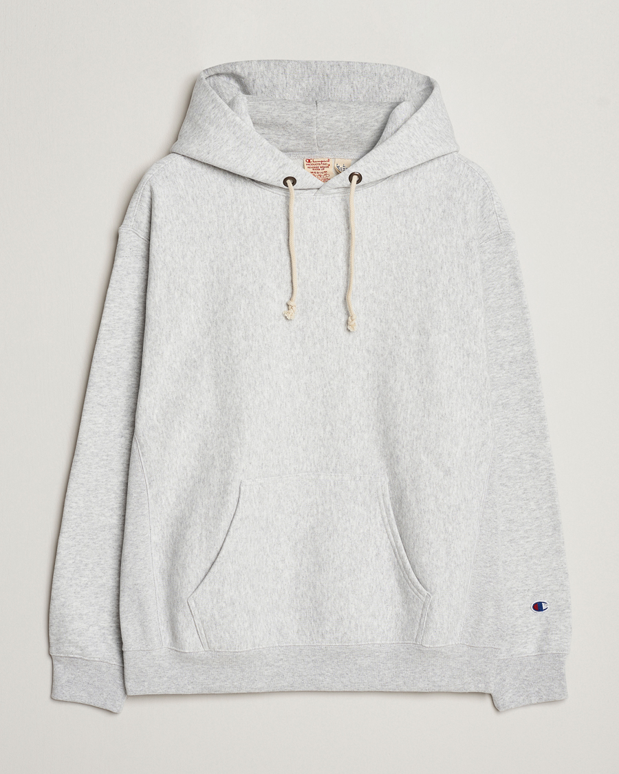 Herren | Pullover | Champion | Reverse Weave Soft Fleece Hoodie Grey Melange