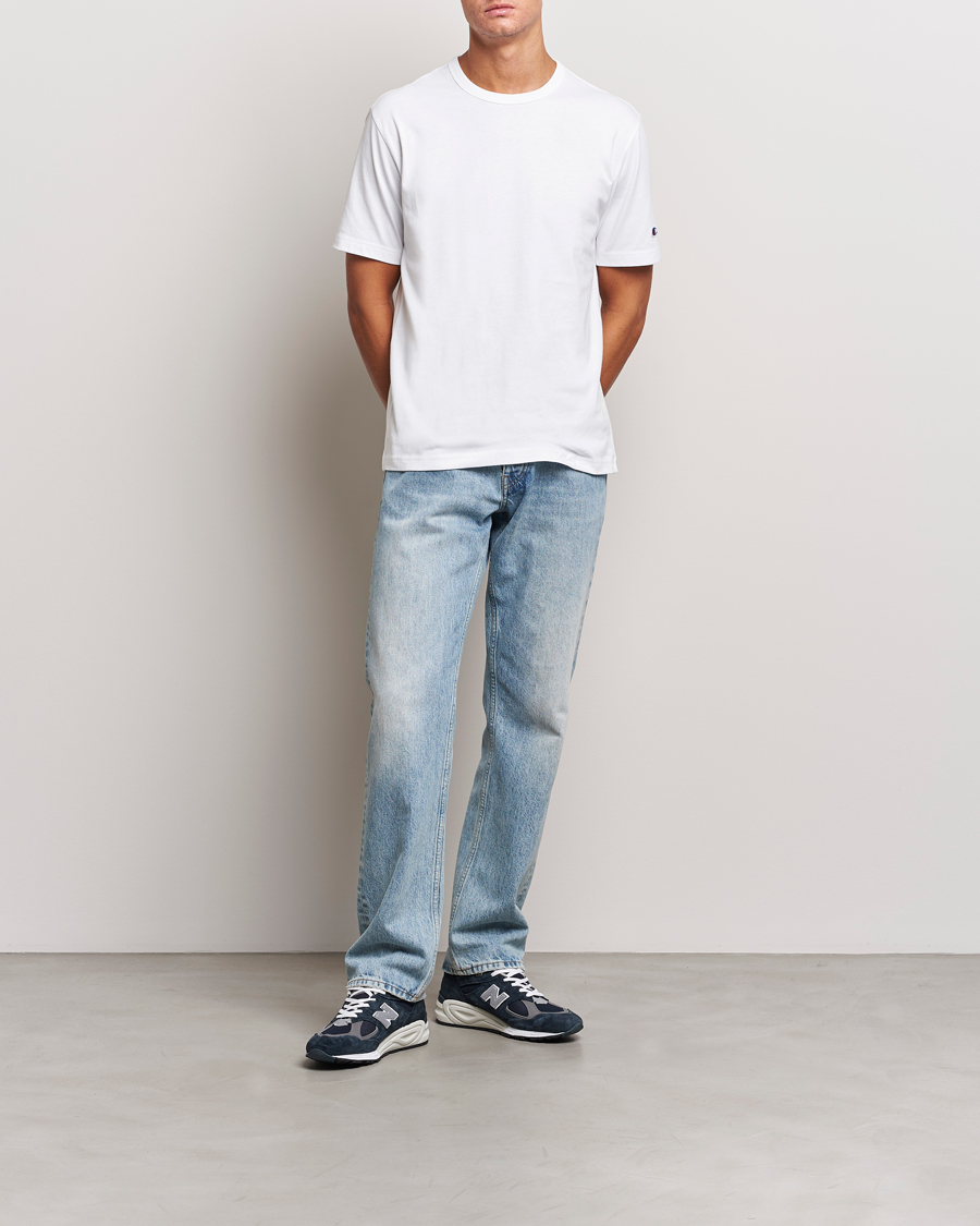 Herren | T-Shirts | Champion | Jersey Crew Neck T-shirt White