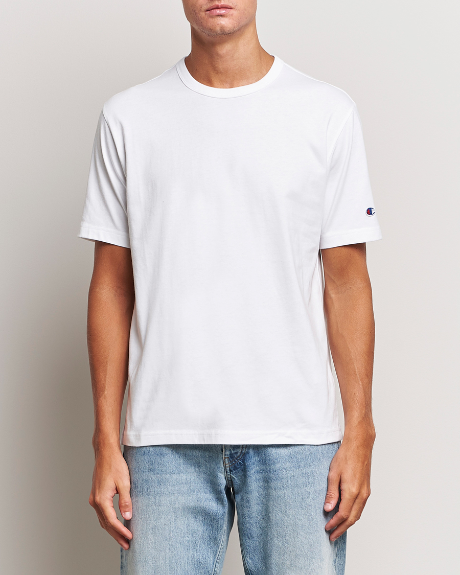 Herren |  | Champion | Jersey Crew Neck T-shirt White