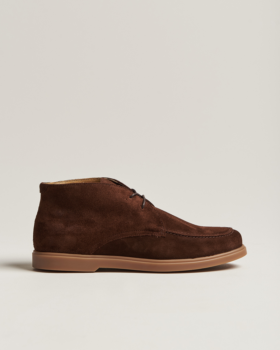 Herren | Loake 1880 Amalfi Suede Chukka Boot Chocolate | Loake 1880 | Amalfi Suede Chukka Boot Chocolate