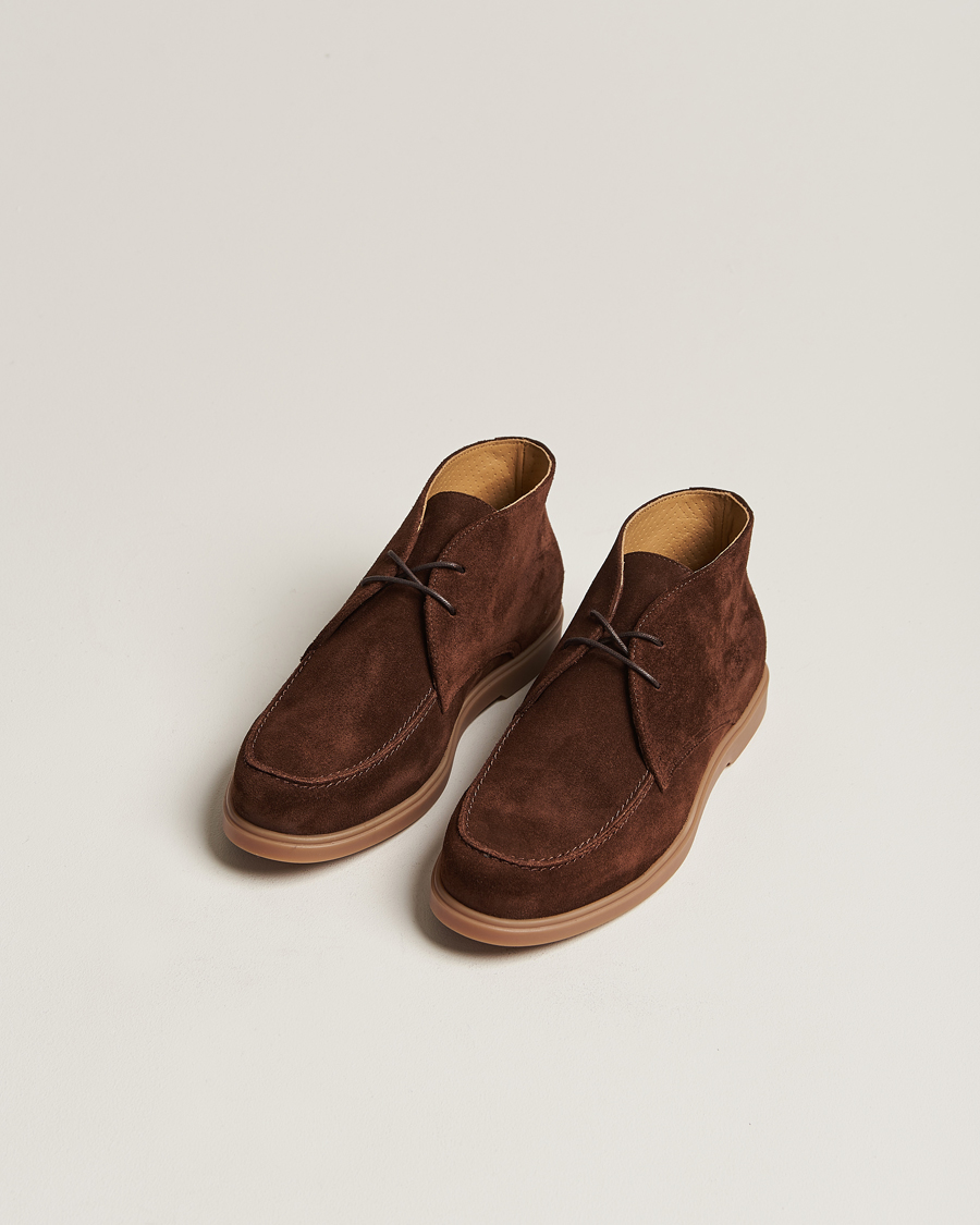 Herren | Loake 1880 Amalfi Suede Chukka Boot Chocolate | Loake 1880 | Amalfi Suede Chukka Boot Chocolate