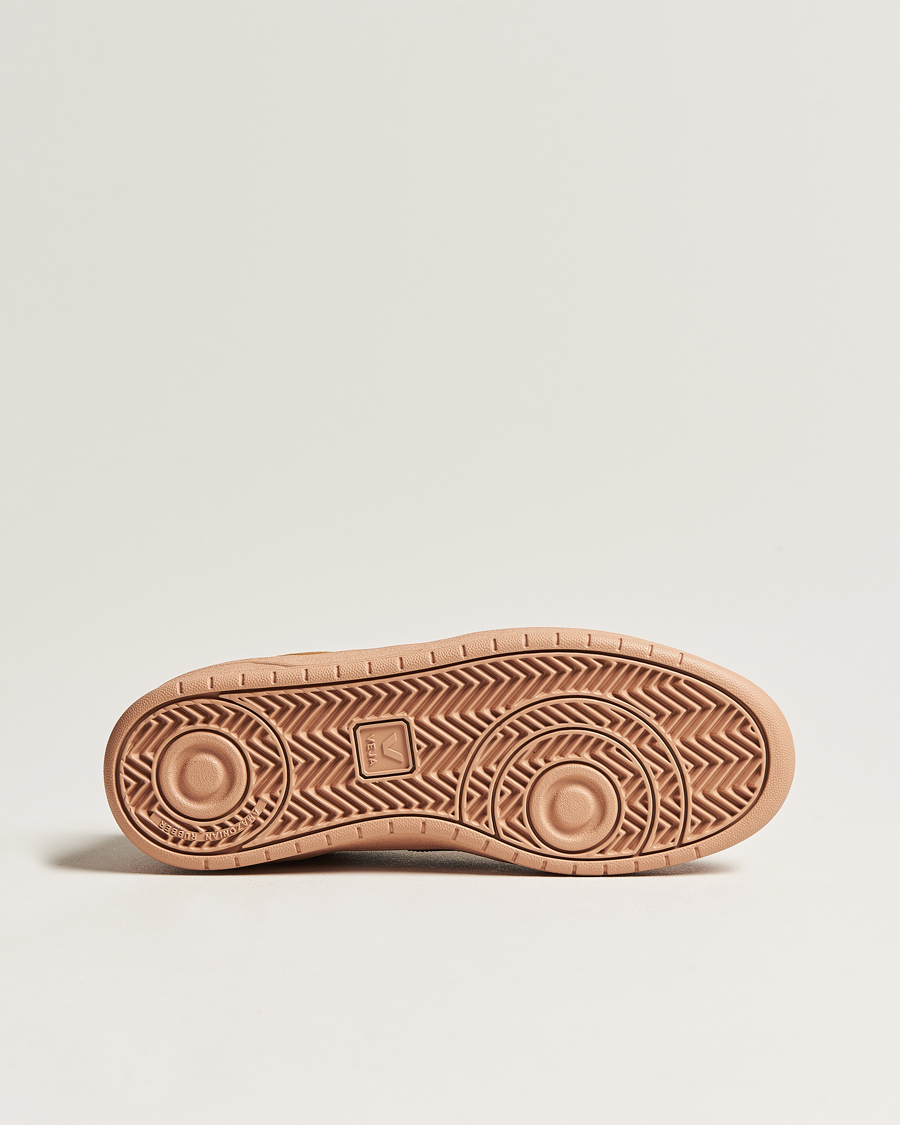 Herren | Veja V-10 Suede Sneaker Camel Cyprus/Multico | Veja | V-10 Suede Sneaker Camel Cyprus/Multico
