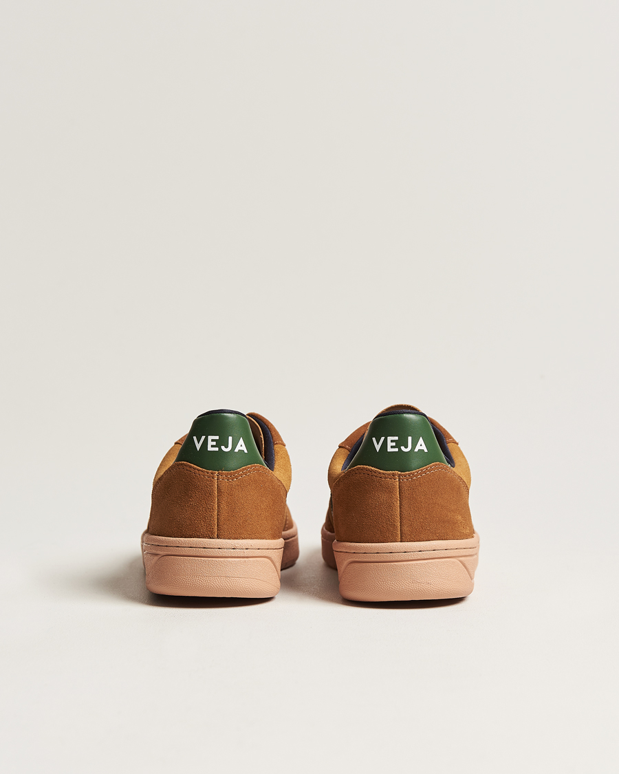 Herren | Veja V-10 Suede Sneaker Camel Cyprus/Multico | Veja | V-10 Suede Sneaker Camel Cyprus/Multico