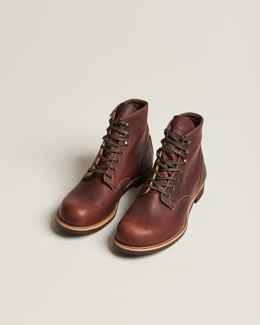Herren | Schnürboots | Red Wing Shoes | Blacksmith Boot Briar Oil Slick Leather