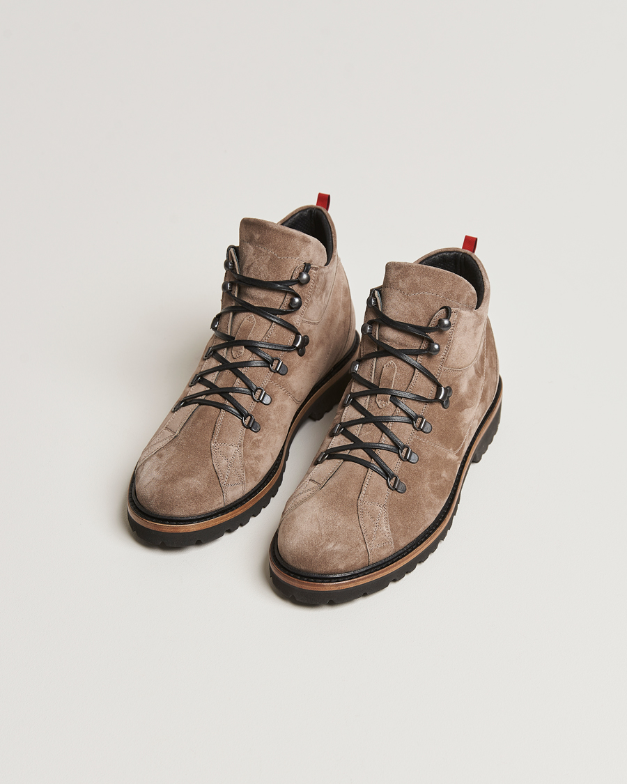 Herren | Kiton St Moritz Winter Boots Taupe Suede | Kiton | St Moritz Winter Boots Taupe Suede