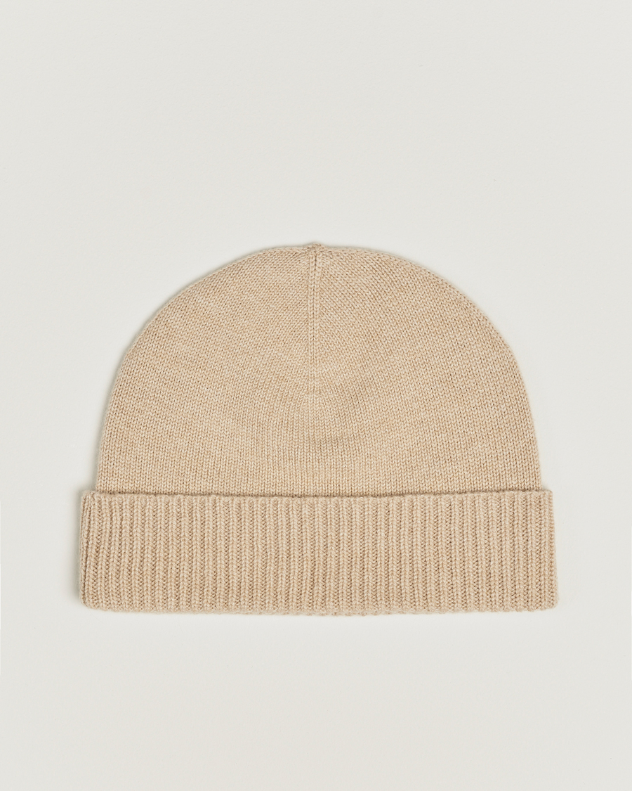 Herren | Kiton Cashmere Beanie Beige | Kiton | Cashmere Beanie Beige