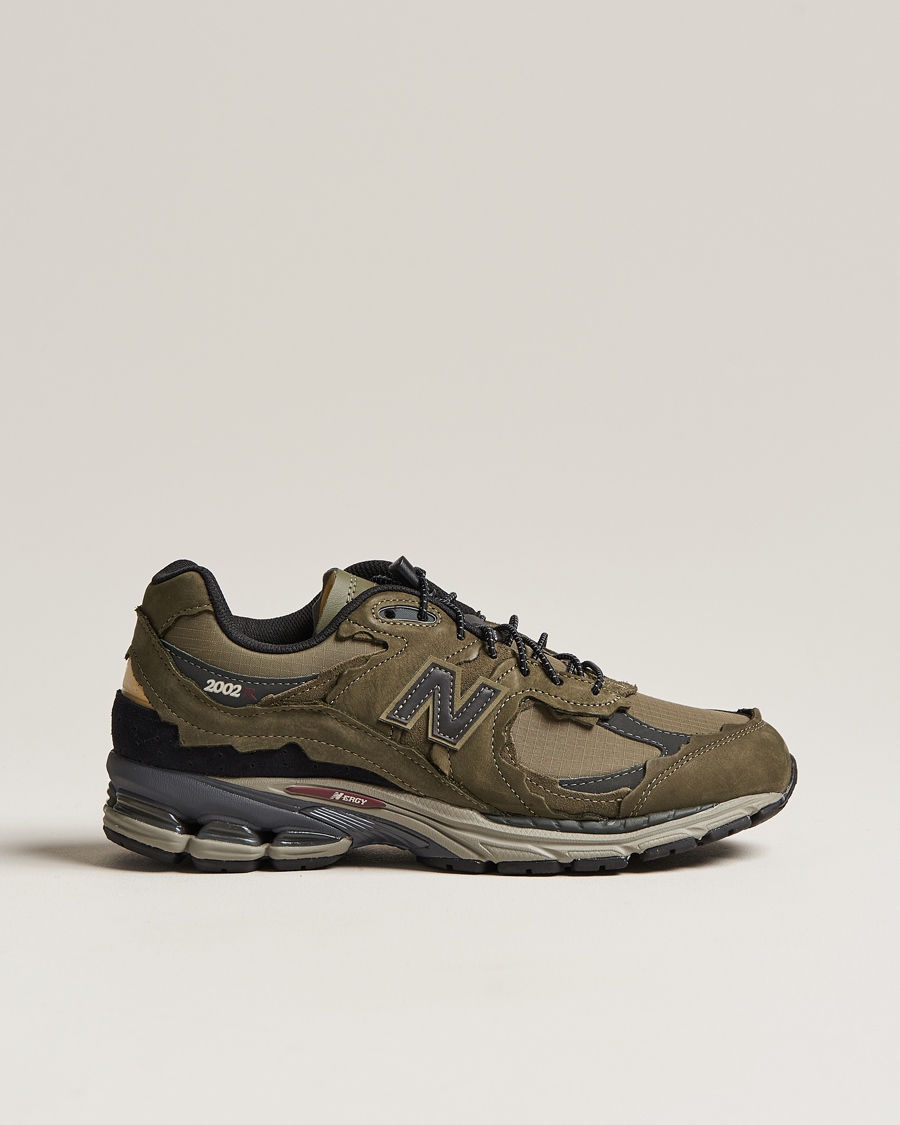 Herren | New Balance 2002R Protection Pack Sneakers Dark Moss | New Balance | 2002R Protection Pack Sneakers Dark Moss