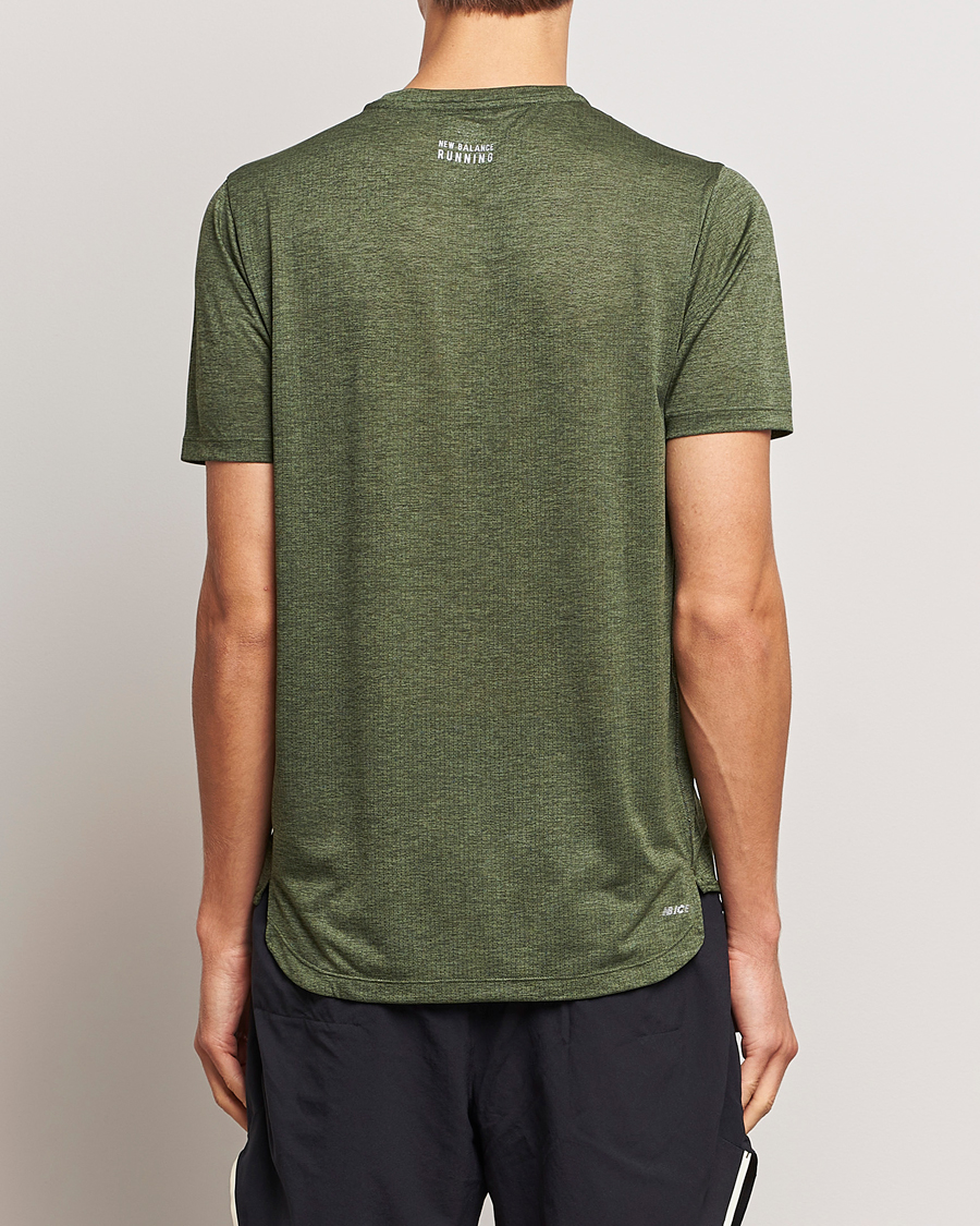 Herren | T-Shirts | New Balance | Running Impact Run T-Shirt Kombu Heather