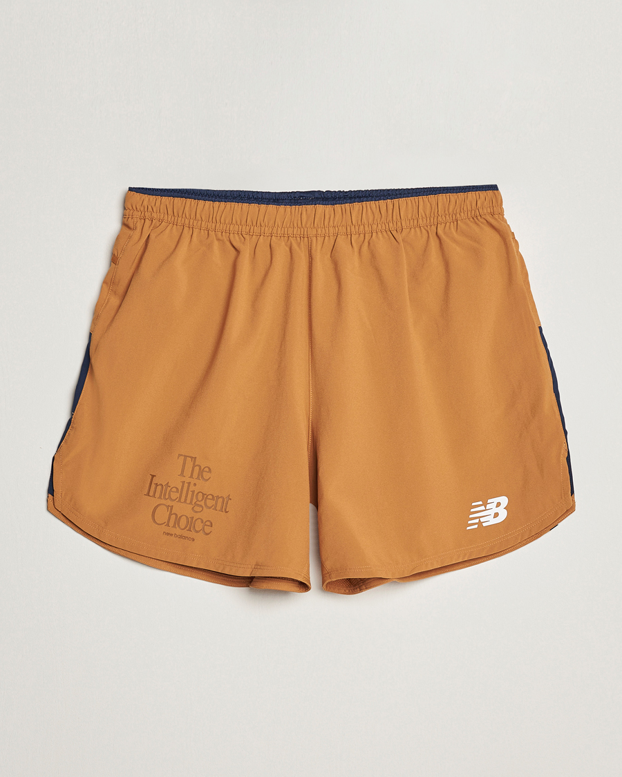 Herren | Shorts | New Balance | Running Impact Run 5 Inch Shorts Tobacco