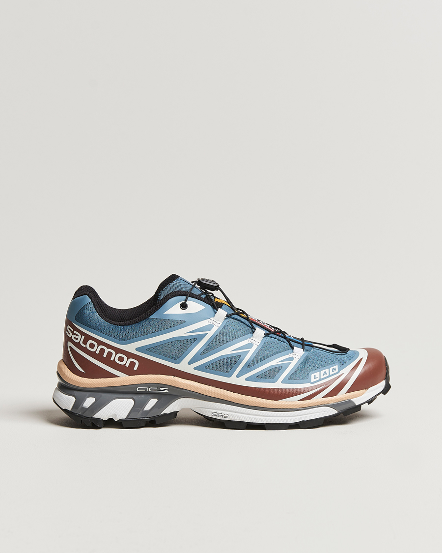 Herren | Salomon XT-6 Sneakers Aegean Blue/Tortoise Shell | Salomon | XT-6 Sneakers Aegean Blue/Tortoise Shell